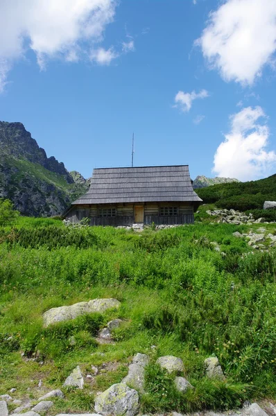 Refugio en las montañas Tatra, Polonia — Foto de Stock