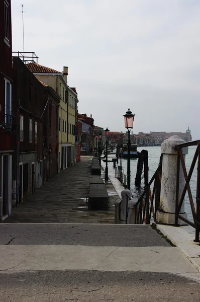 Venetiaanse straatjes en architectuur — Stockfoto