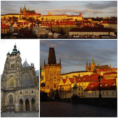 Prag, anıtlar - kolaj