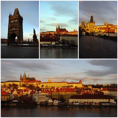 Prag, anıtlar - kolaj