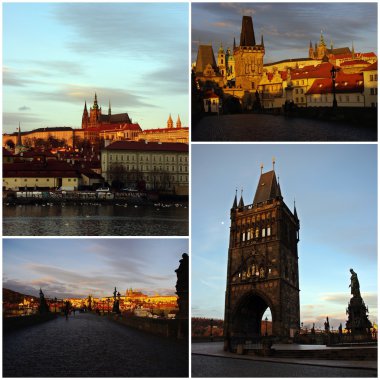 Prag, anıtlar - kolaj