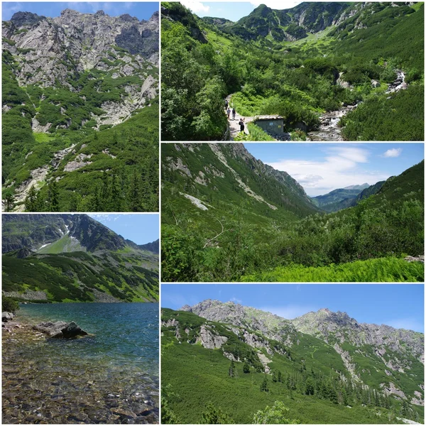 Tatry, Polska - kolaż — Zdjęcie stockowe