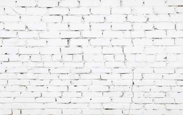 Old brick wall with white bricks — Stock Photo, Image