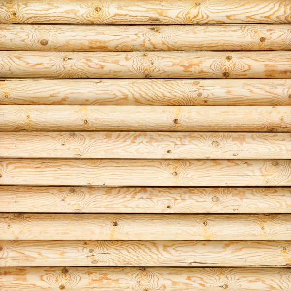 Log wall — Stock Photo, Image