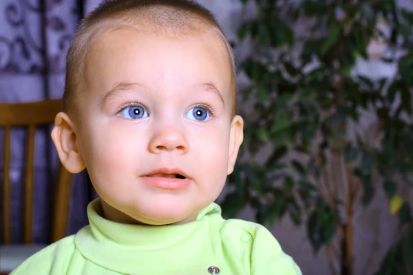 Portrait of nice baby close up — Stock Photo, Image