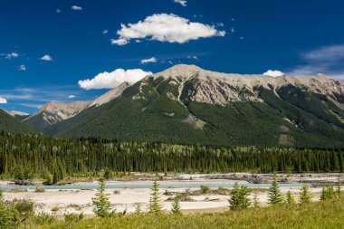 Kootenay Nehri manzaralı, Kootenay Ulusal Parkı