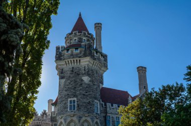 Toronto 'daki Casa Loma Müzesi. Güzel eski kale