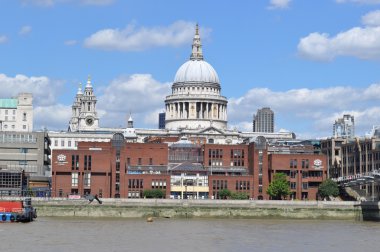 Aziz Paul Katedrali. Ingiltere. Londra. 5 Ağustos 2016 .