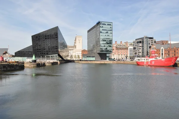 Muelles de Liverpool .England. Liverpool. 16 agosto 2016  . — Foto de Stock