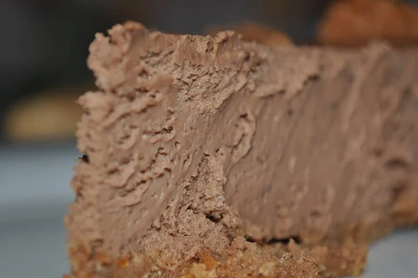 Potongan Kue Cokelat — Stok Foto