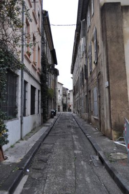 Eski şehrin manzarası. .