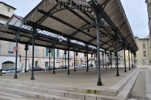 Vienne Francia Dicembre 2020 Strada Della Città — Foto Stock