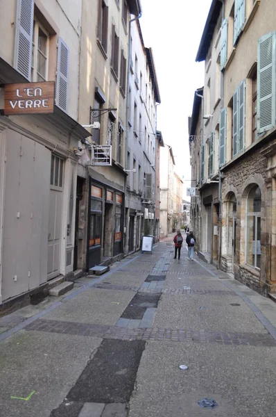 Vienne France December 2020 Street — Stock Photo, Image