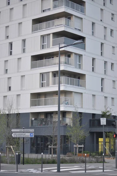 Villeurbanne France April 2021 House — Stock Photo, Image