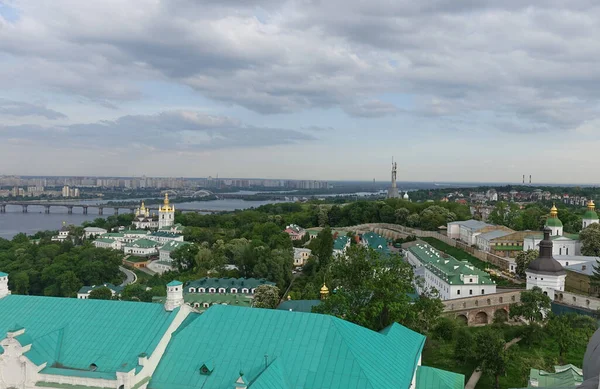 Lower Part Kiev Pechersk Lavra Summer — Stock Photo, Image