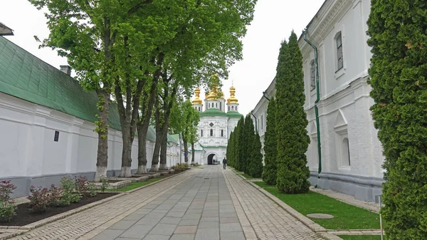 Chiesa Tutti Santi Celle Degli Anziani Della Cattedrale Nella Kiev — Foto Stock