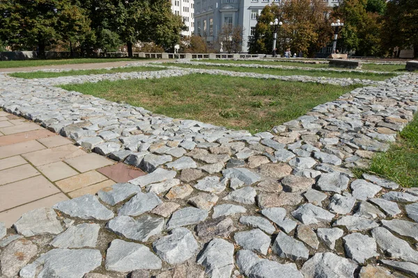 Foundation of the Tithes Church in Kiev — Stock Photo, Image