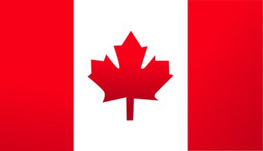 Kanada vektör arka plan bayrak
