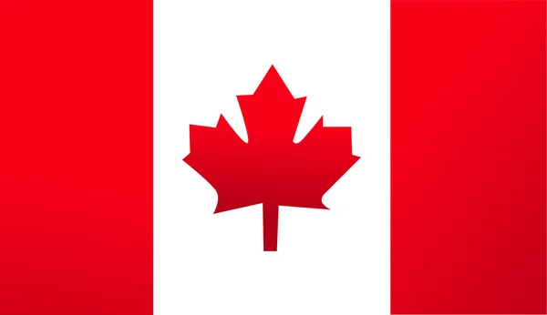 Bandeira canada vetor fundo — Vetor de Stock