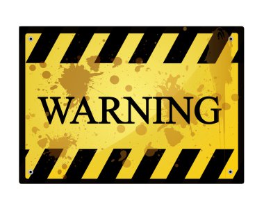 uyarı işareti vektör illüstrasyonu