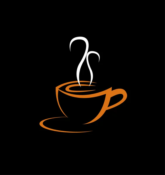 Koffiecup Icoon — Stockvector