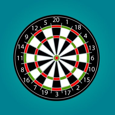 Dart vektör çizim