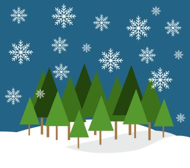 Noel tebrik kartı ve arkaplan 