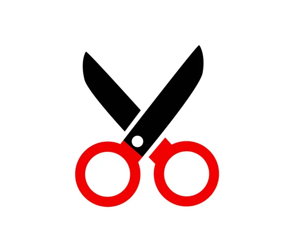 Schere Symbol Vektor Illustration — Stockvektor