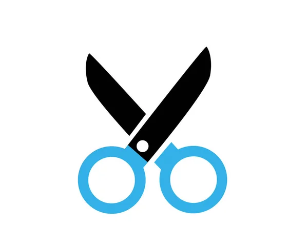 Schere Symbol Vektor Illustration — Stockvektor