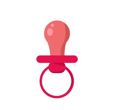 bebek emziği simgesi vektör çizimi