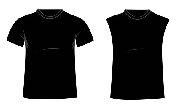 Blank Shirt Template Front — Stock Vector