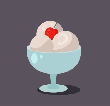 Ice Shake vektör illüstrasyonu