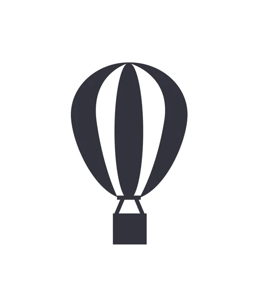 Ballon Pictogram Warme Lucht — Stockvector