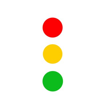 Trafik ışığı vektör illüstrasyonu