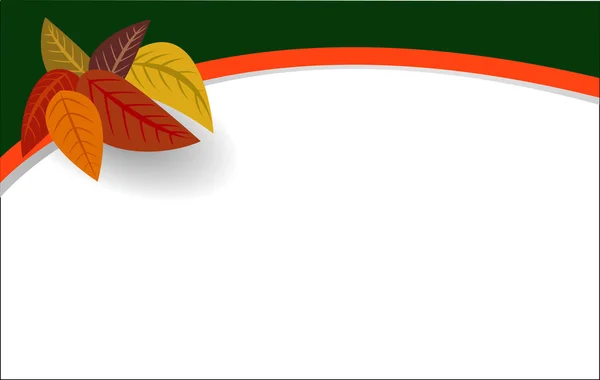 Autumn leaves illustration — Stock Photo, Image