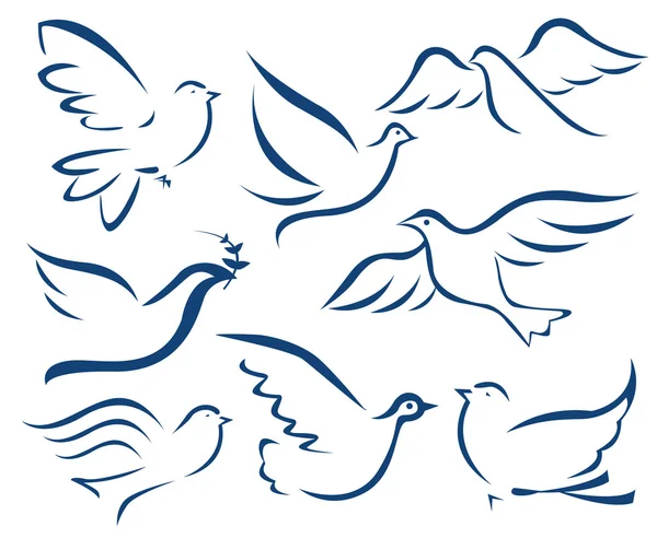 Dove symbol — Stock Photo, Image