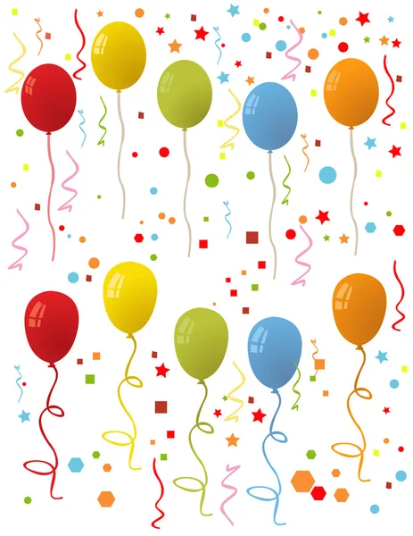 Birthday balloons — Stock Photo, Image