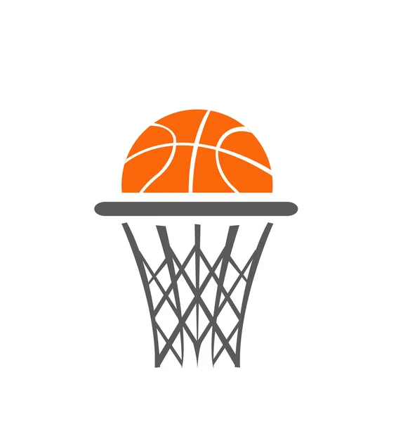 Basket-ball, vecteur — Image vectorielle