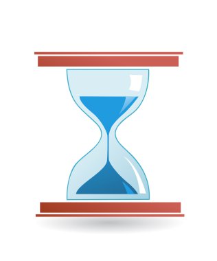 Kum Saati vektör simgesi