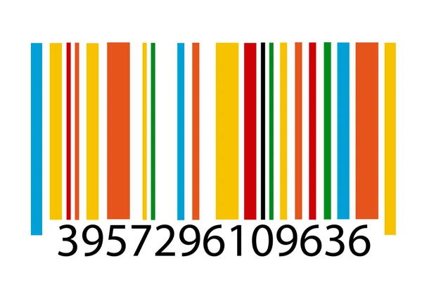 Codice a barre immagine vettoriale — Vettoriale Stock