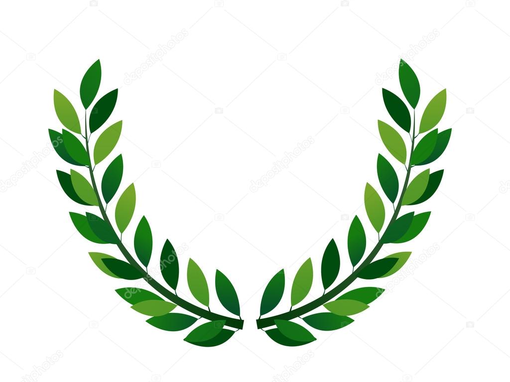 Laurel wreath vector