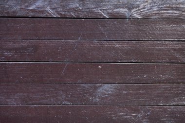 Kaliteli tahta yatay tahtalar. Kopya alanı ile ön görünüm. Tasarım için arkaplan