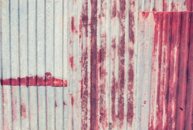 Eski bir demir paslı arka plan ve doku.