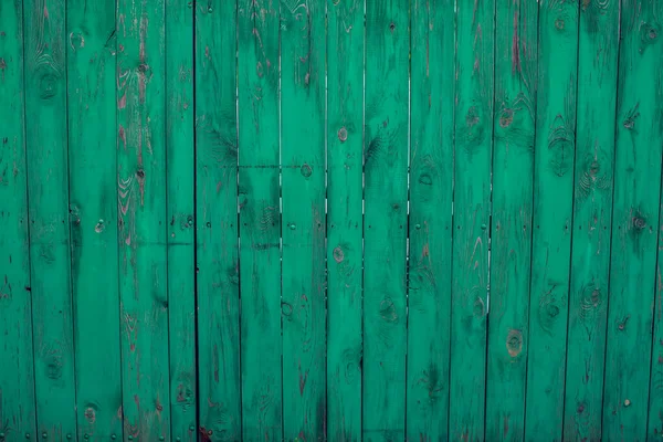 Grüne Alte Holz Vertikale Wand Hintergrund Oder Textur Stockfoto