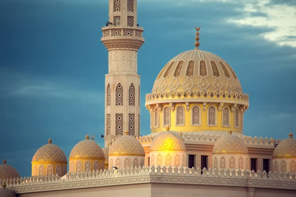 Mina Mešita Kupole Close Městě Hurghada Egypt — Stock fotografie