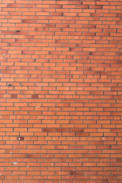 Вертикальный Красный Кирпич Фон Часть Стены Здания — стоковое фото