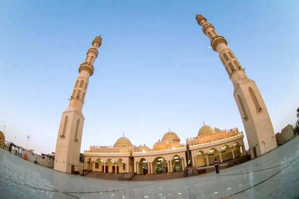 Principal Mesquita Hurghada Egito Conceito Religião — Fotografia de Stock