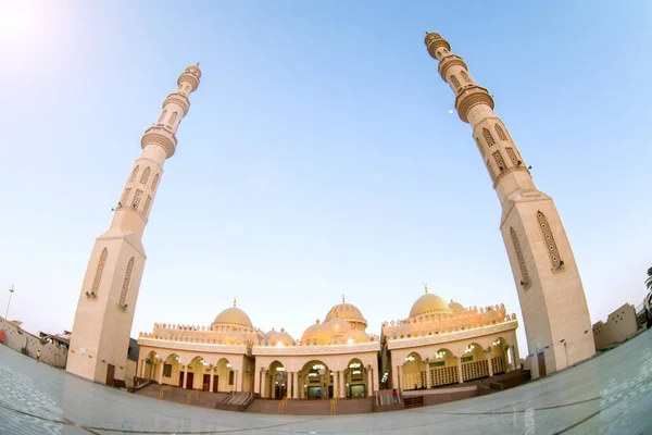 Hlavní Mešita Hurghadě Egypt Náboženský Koncept — Stock fotografie