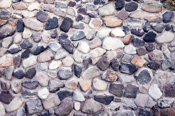 Naturliga Färgglada Småsten Bakgrund Stranden Sommaren För Väggdesign Och Naturlig — Stockfoto