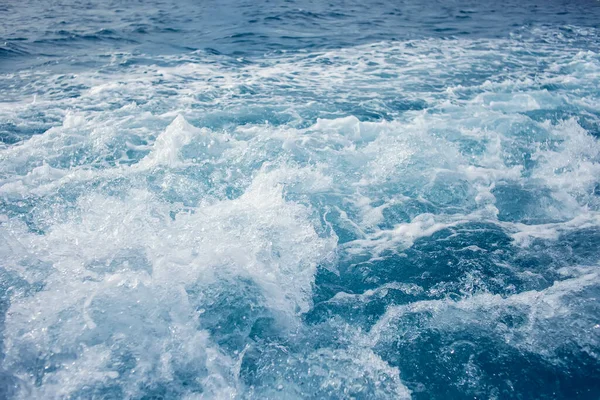 Imagen Fondo Agua Mar Acuática Con Superficie Espuma — Foto de Stock